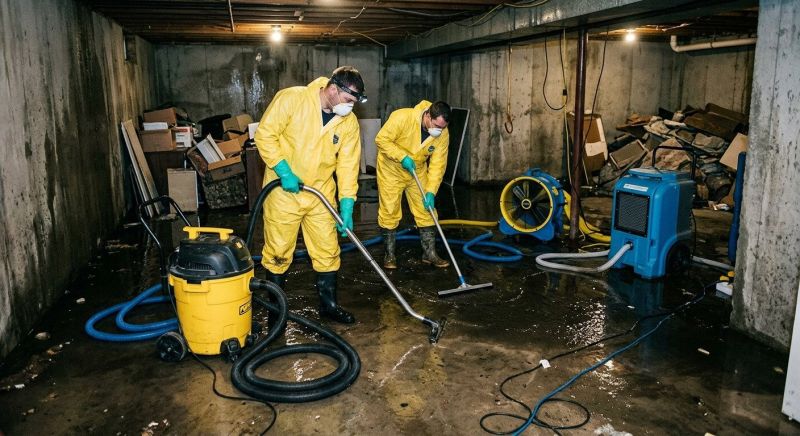 Basement Water Extraction in Phoenix, AZ