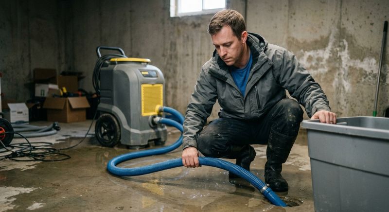 Crawlspace Water Cleanup in Chandler, AZ