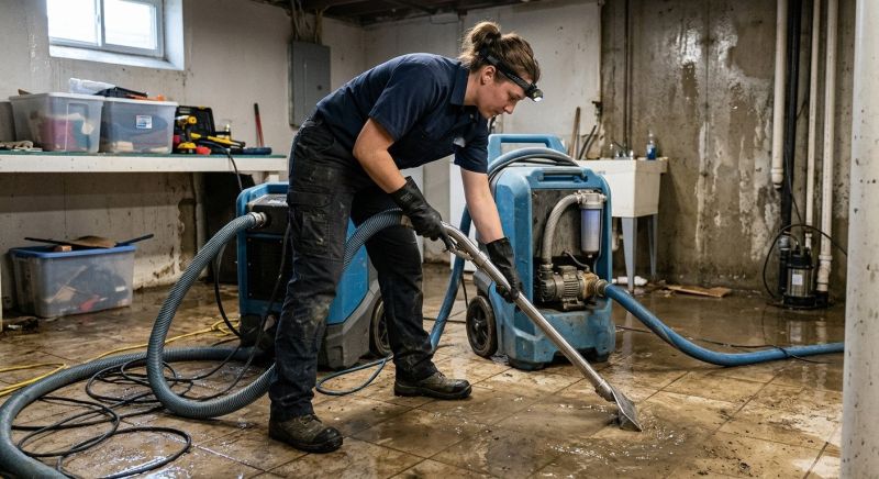 Crawlspace Water Removal in Phoenix, AZ
