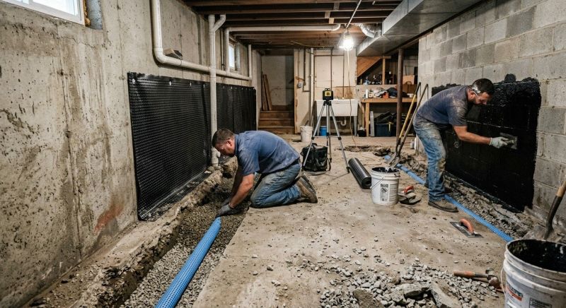 Leaking Basement Repair in Fort Wayne, IN